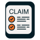 claim (1)